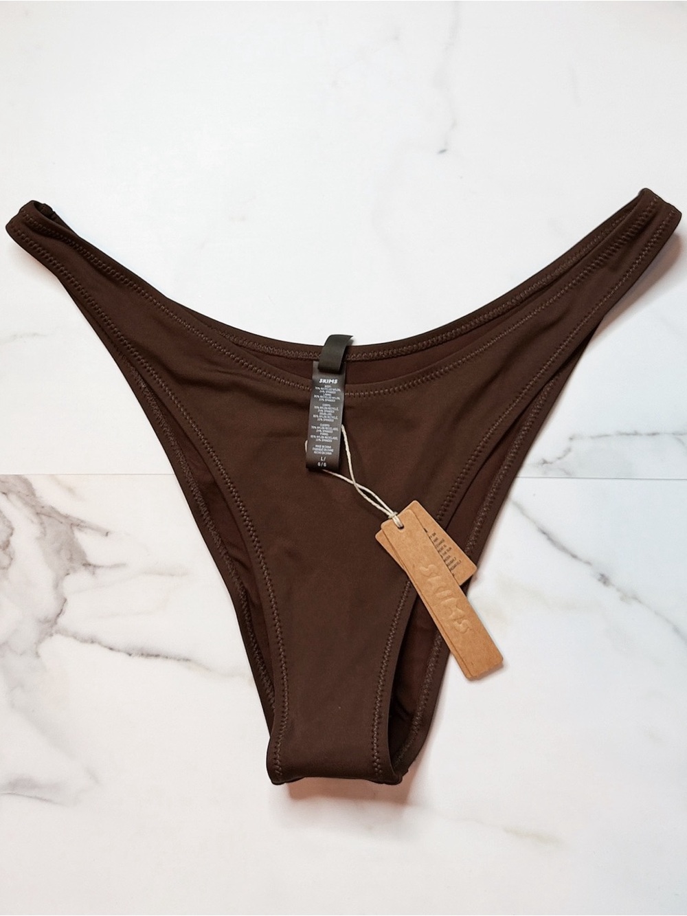 NWT Skims Signature Swim Cheeky Tanga Bikini Bottom